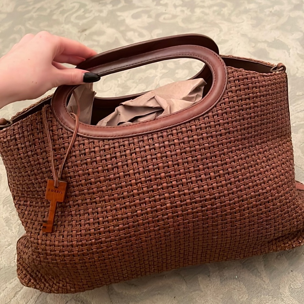Fossil Woven Bag